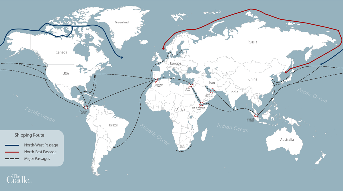 shiping routes