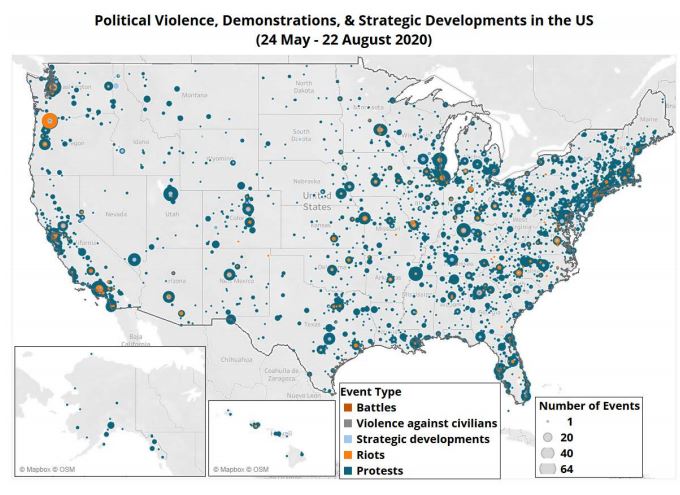 Princeton Report Violence Map