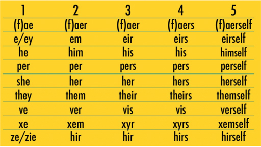 pronoun usage guide