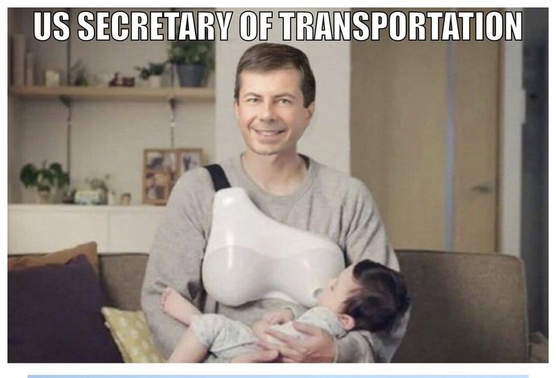 Buttigieg and baby