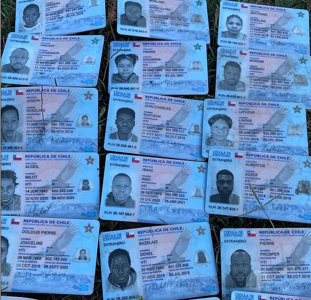 ID cards of Haitians