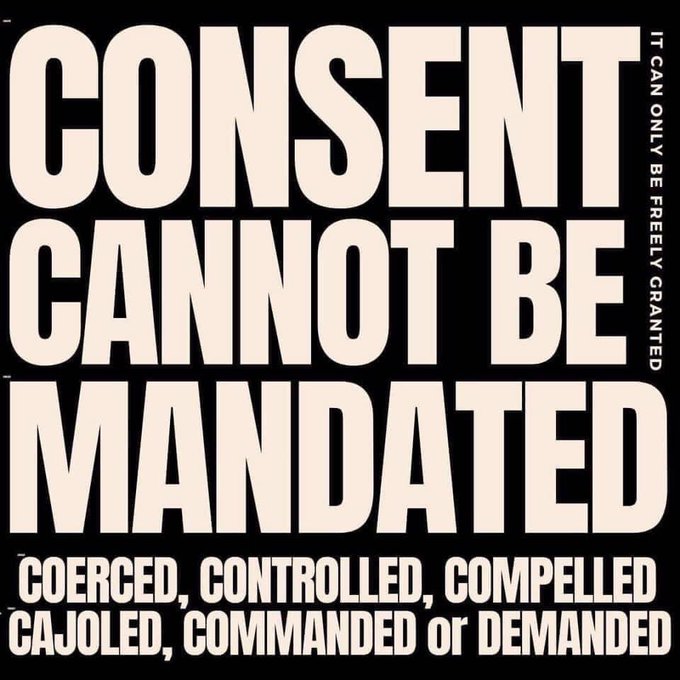 consent cannot be mandated