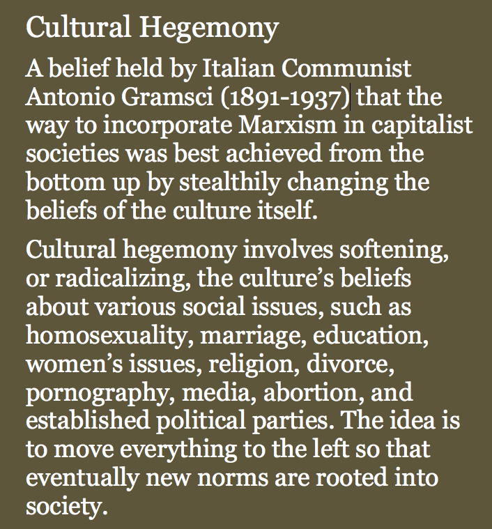 cultural hegemony