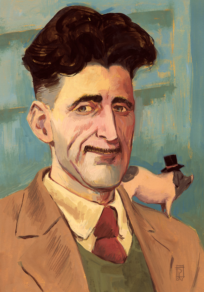 Eric Blair a.k.a. George Orwell