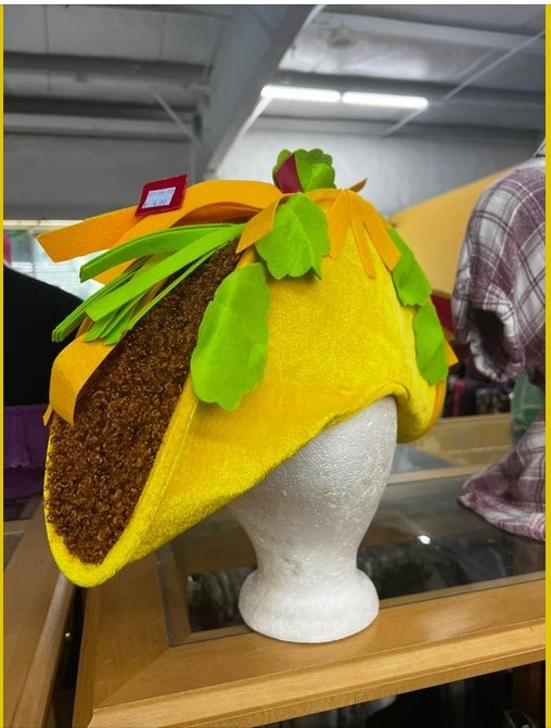 Jill's taco hat