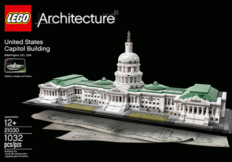 U.S. Capitol Lego set