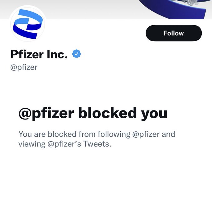 Pfizer is afraid. Very afraid.
