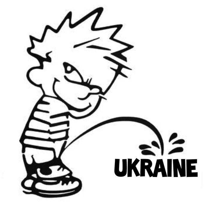 piss on Ukraine