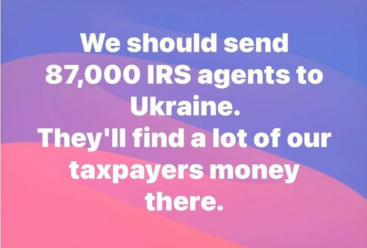 send IRS agents