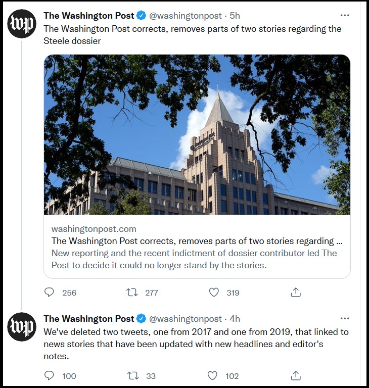 Washington Post memory hole
